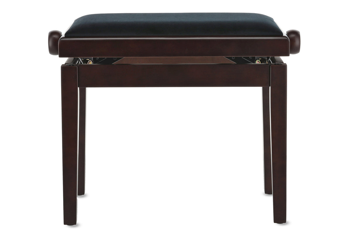 GEWA Piano bench Deluxe - Rosewood matt (Seat black)