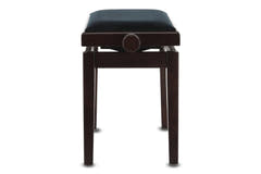GEWA Banquette de piano Deluxe - palissandre mat (siège noir)