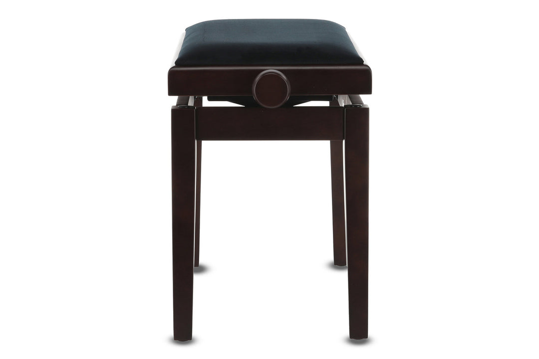 GEWA Banquette de piano Deluxe - palissandre mat (siège noir)