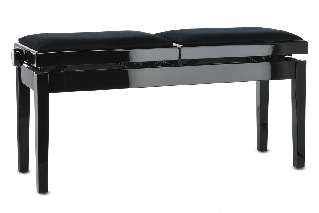 GEWA Banquette de piano Deluxe Double - Black highgloss