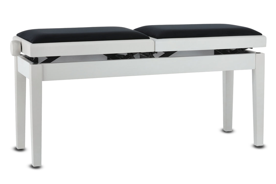 GEWA Banquette de piano Deluxe Double - White mat