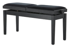 Banquette de piano GEWA Deluxe Double - Black mat
