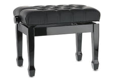 GEWA Banquette de piano Deluxe XL Black Highgloss - Black cover