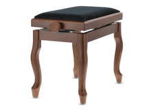 GEWA Banquette de piano Deluxe Classic - Noyer mat