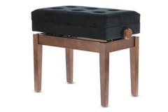 GEWA banc de piano Deluxe avec compartiment - noyer mat