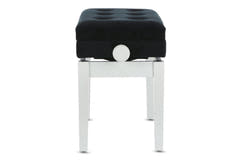 GEWA banquette de piano Deluxe avec compartiment - White mat