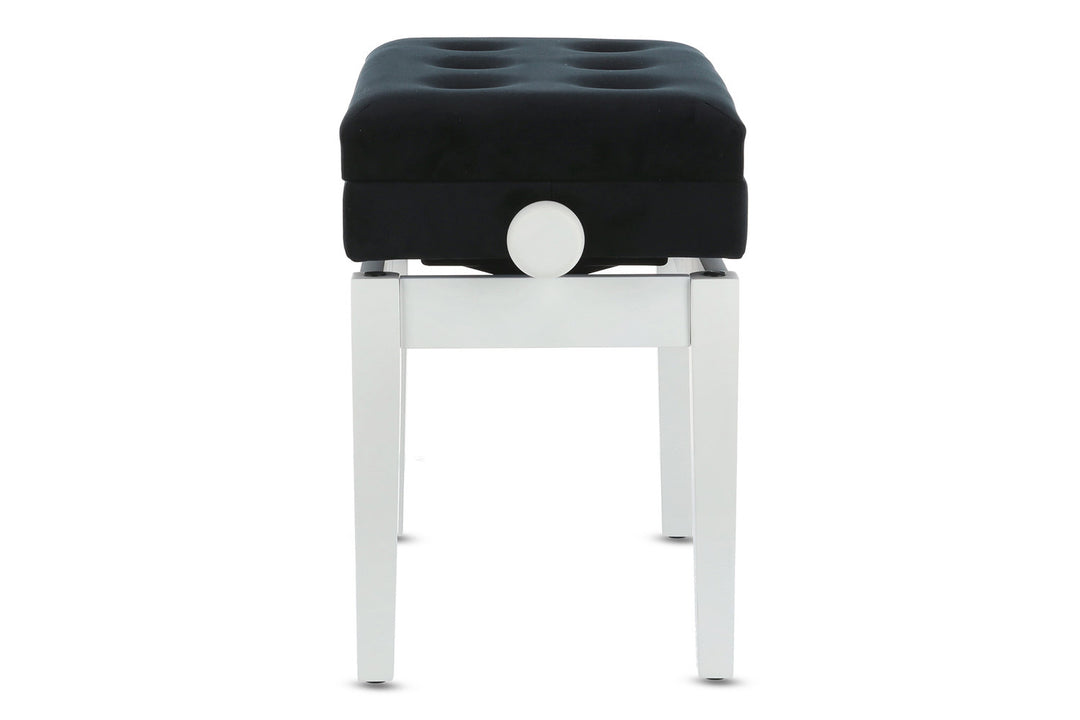 GEWA Piano bench Deluxe Compartment - White matt