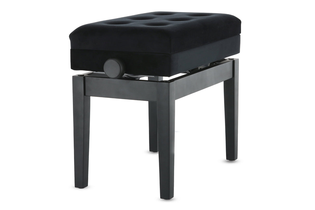 GEWA Piano bench Deluxe Compartment - Black matt
