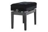 GEWA Piano bench Deluxe Compartment - Black matt