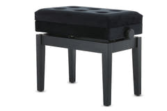 GEWA Banquette de piano Deluxe Compartiment - Black matt
