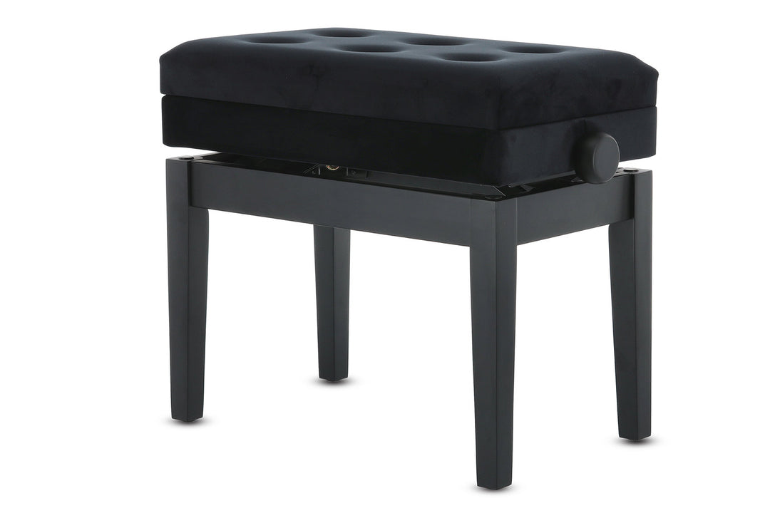GEWA Banquette de piano Deluxe Compartiment - Black matt