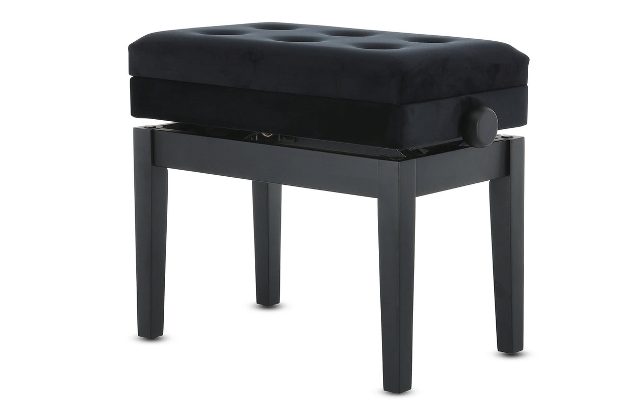 GEWA Piano bench Deluxe Compartment - Black matt