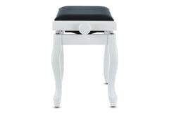 GEWA banquette de piano Deluxe Classic - White haut brillant