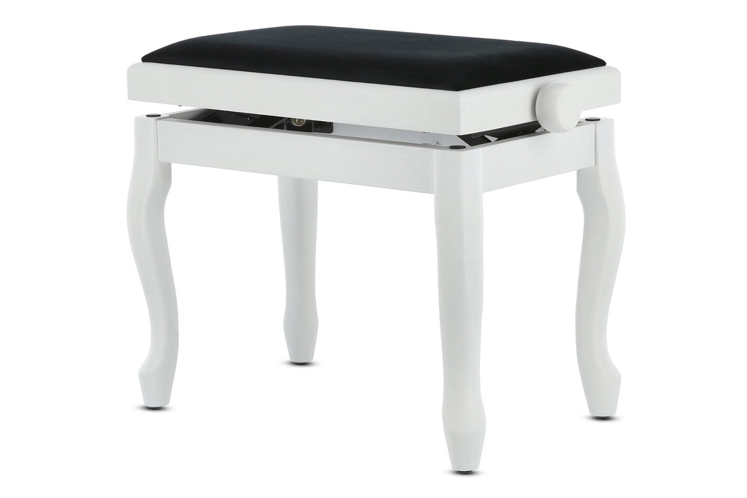 Banquette de piano GEWA Deluxe Classic - White mat