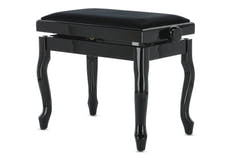 GEWA Banquette de piano Deluxe Classic - Black brillante