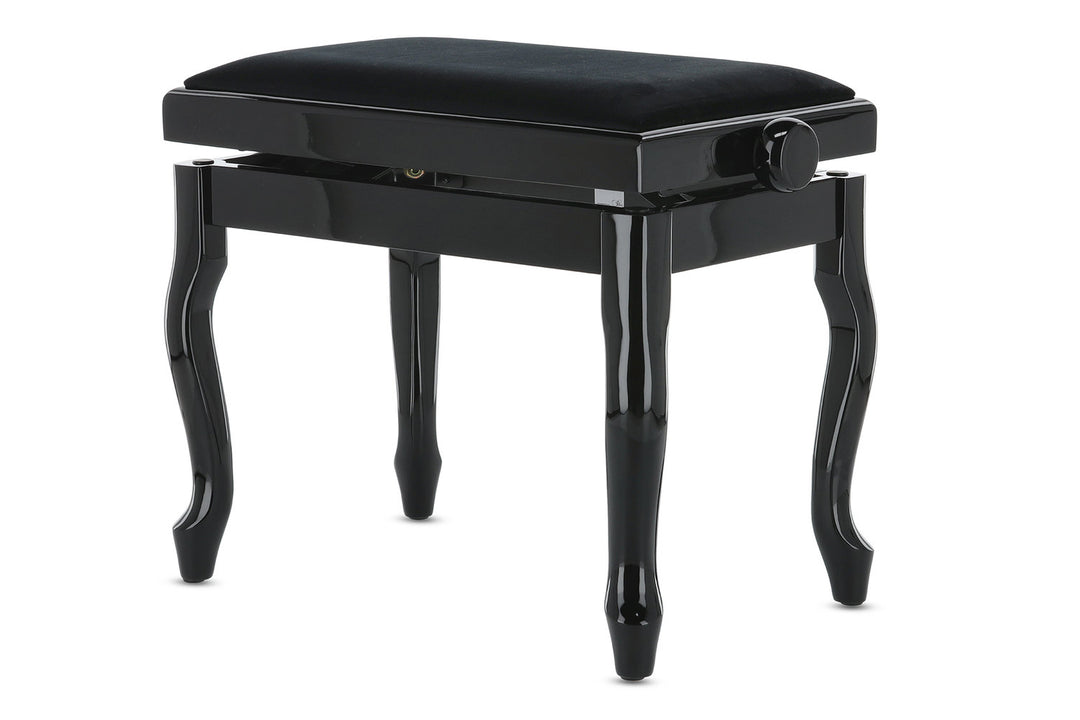 GEWA Banquette de piano Deluxe Classic - Black brillante