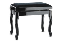 GEWA Banquette de piano Deluxe Classic - Black brillante