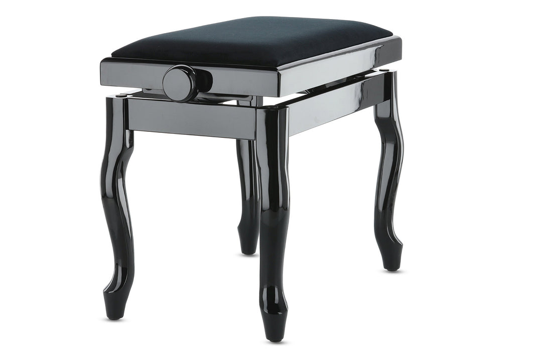 GEWA Banquette de piano Deluxe Classic - Black brillante