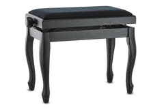 GEWA Banquette de piano Deluxe Classic - Black mat