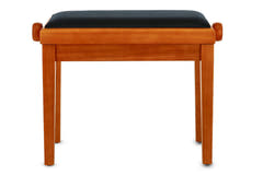 GEWA Banquette de piano Deluxe - Érable mat (assise noire)
