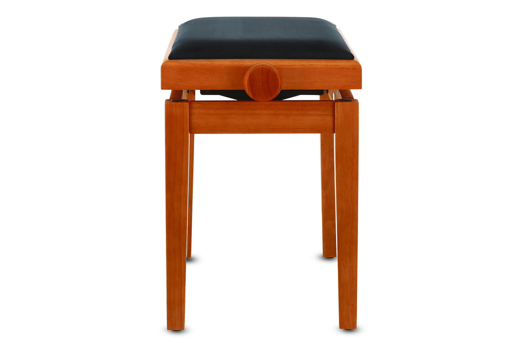 GEWA Banquette de piano Deluxe - Érable mat (assise noire)