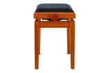GEWA Piano bench Deluxe - Maple matt (Seat black)