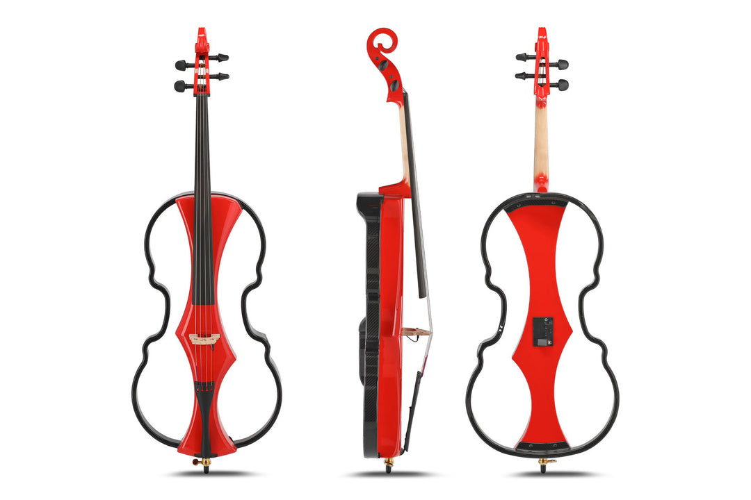 GEWA Violoncelle électrique Novita 3.0 - Red highgloss (4/4)