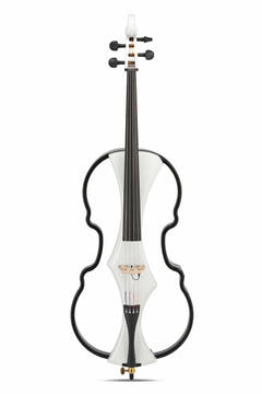 GEWA E-Violoncelle Novita 3.0 - White highgloss (4/4)