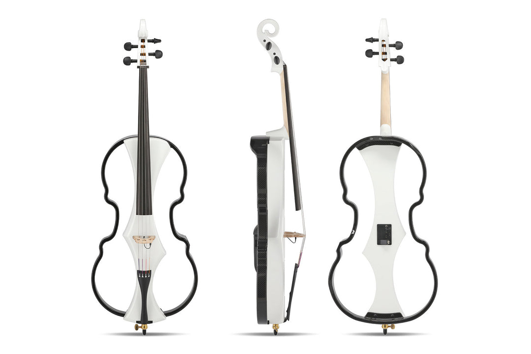 GEWA E-Violoncelle Novita 3.0 - White highgloss (4/4)