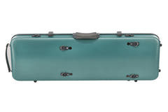 Étui de Violons PURE GEWA Polycarbonate FUN - 4/4 - 1/2 (Green / Black)