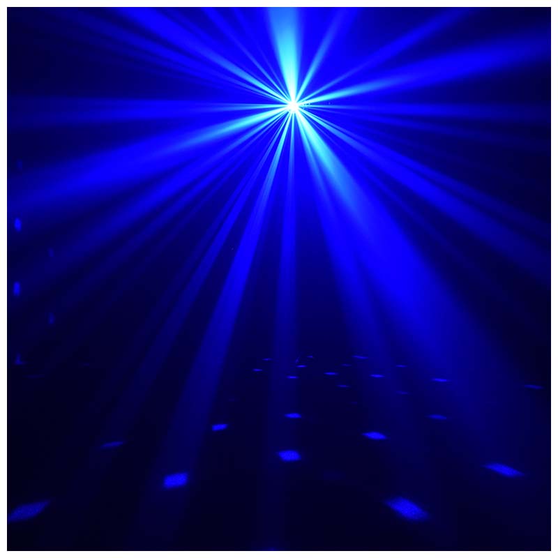 LIGHT4ME MAGIC BAR effet boule à facettes LED PAR + stand + télécommande