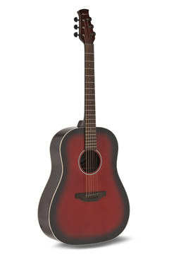 Applause Guitares acoustiques Jump Slope Shoulder D Gloss - Cherry Burst (AAS-69-CB)