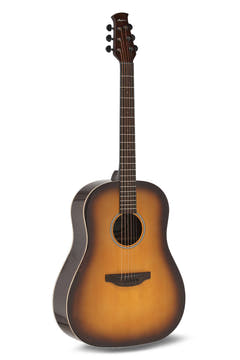 Applause Guitares acoustiques Jump Slope Shoulder D Gloss - Tobacco Burst (AAS-69-TB)