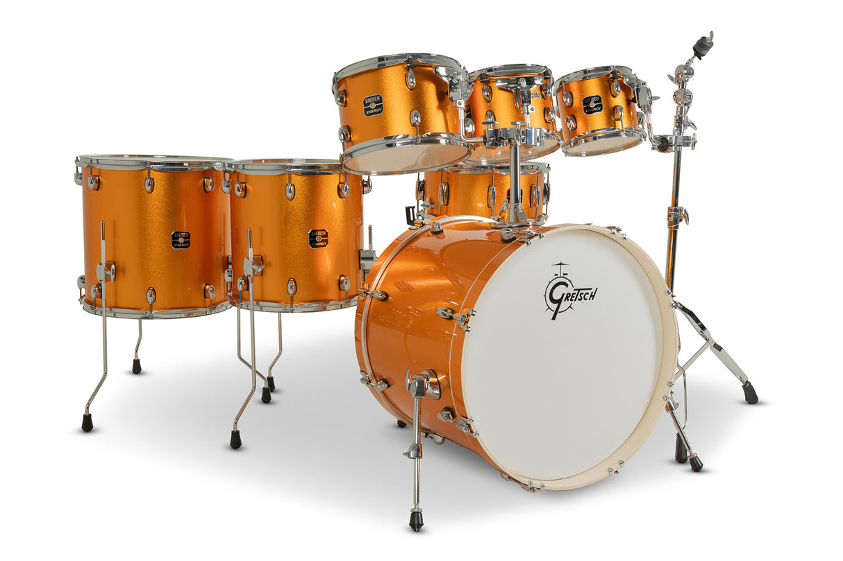 Gretsch Drum set Energy - Orange sparkle