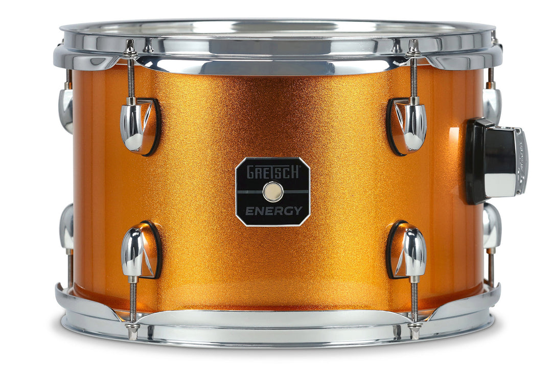 Gretsch Drum set Energy - finition orange pailletée