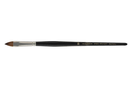 Pinceau en forme de langue Habico n° 280 K en martre rouge Kolinsky, 10 mm