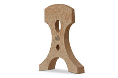 Chevalet de violoncelle Milo Stamm Royal modèle X, 4/4, 90 mm