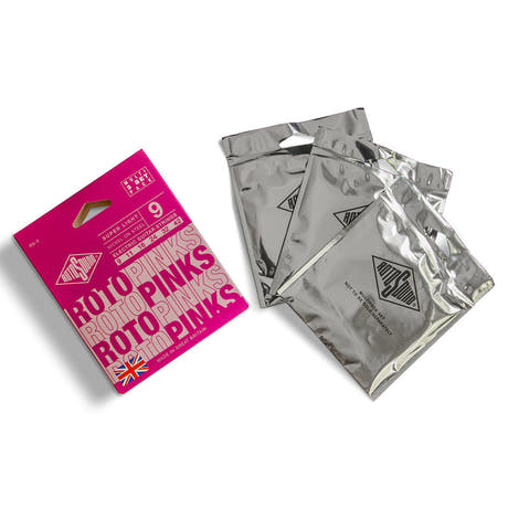 Rotosound Roto Pinks R9-3 cordes de guitare électrique 9-42, 3 jeux