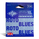 Rotosound Roto Blues RH10-10 cordes de guitare électriques 10-52, 10 jeux