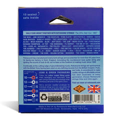 Rotosound Roto Blues RH10-10 cordes de guitare électriques 10-52, 10 jeux