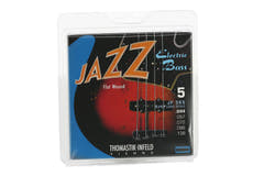 Cordes de basse électrique Thomastik-Infeld Jazz Bass Flat wound - set 5 cordes super long (JF365)