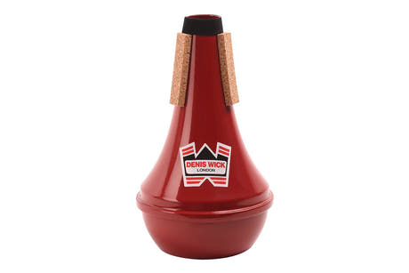 Sourdine droite rouge Denis Wick 5504R pour trompettes