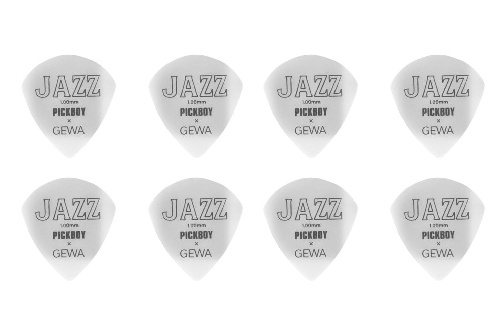 Médiators Pick Boy Jazz GEWA Edition 1,00 mm medium, 8 pièces