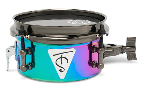 LP Tony Succar Micro Snare LP846-TS 6", arc-en-ciel, acier