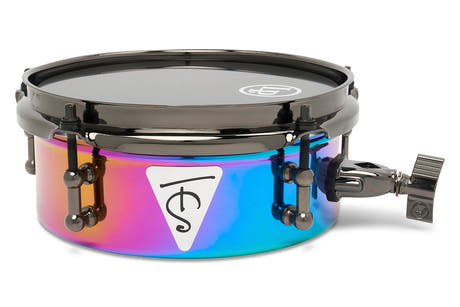 caisse claire LP Tony Succar Micro Snare LP848-TS 8", arc-en-ciel, acier