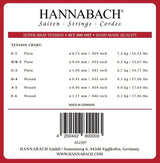 Hannabach Strings for classic guitar Serie 800 Super High Tension Silver plated - Set super high (800SHT)