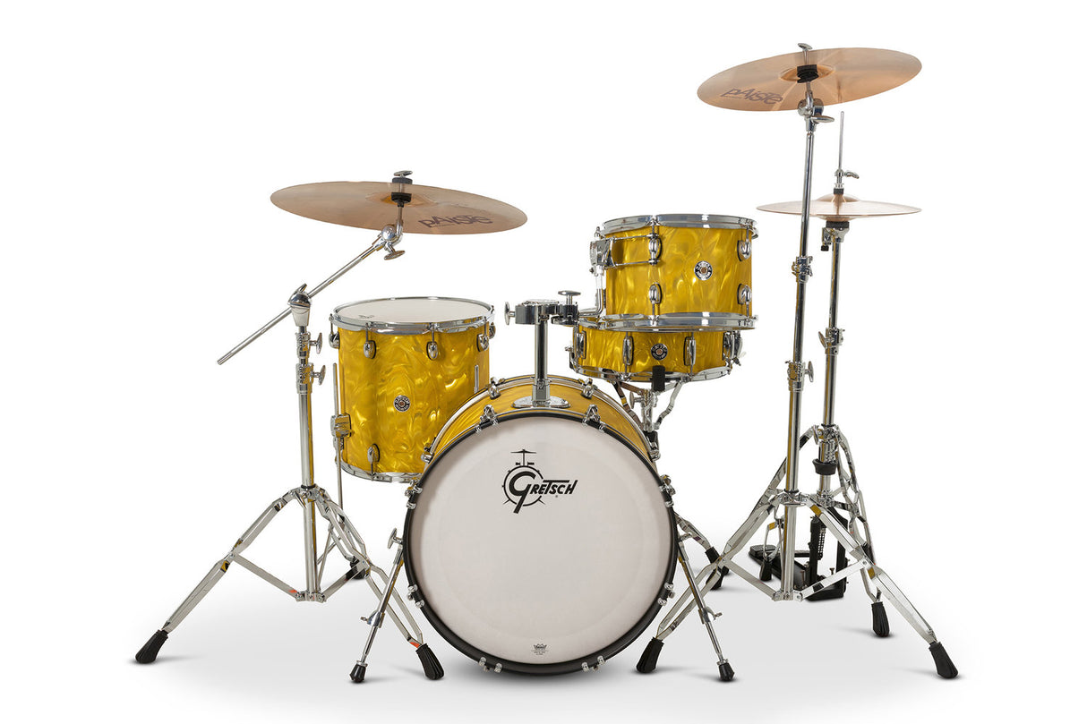 Gretsch shell set Catalina Club - Yellow Satin Flame (CC2-J404-YSF)