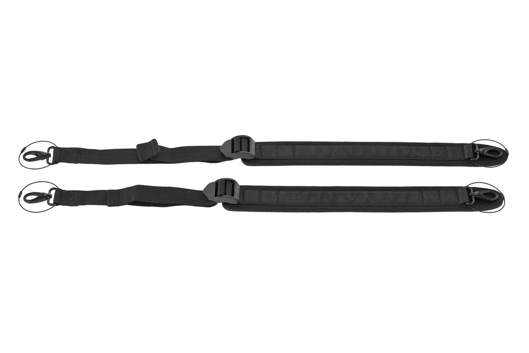 GEWA Étui pour Violons Air 2.1 - Bretelles de sac à dos, 2 éléments (Mousqueton Black 56-96 cm)