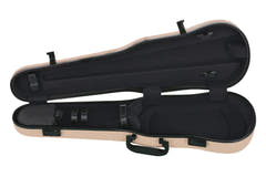 GEWA Étuis de violons moulés Air 1.7 - Beige haute brillance