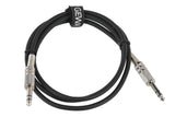 GEWA Basic Line câble stéréo pour instrument 1,5 m, jack 6,3 mm